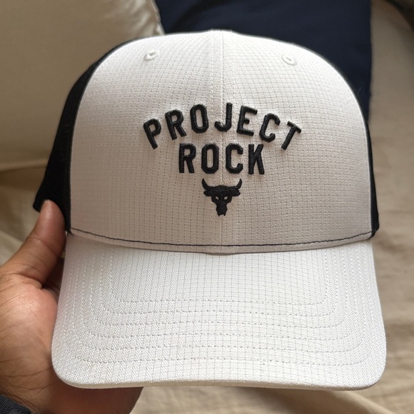 Under Armour | Accessories | Project Rock Under Armour White And Black ...